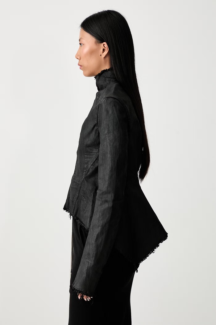 Naska Gary τζιν μπουφάν γυναικείο ντένιμ Rick Owens DRKSHDW μαύρο DS02F6703.SBW