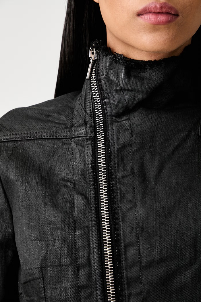 Rick Owens DRKSHDW Naska Gary τζιν μπουφάν γυναικείο ντένιμ DS02F6703.SBW