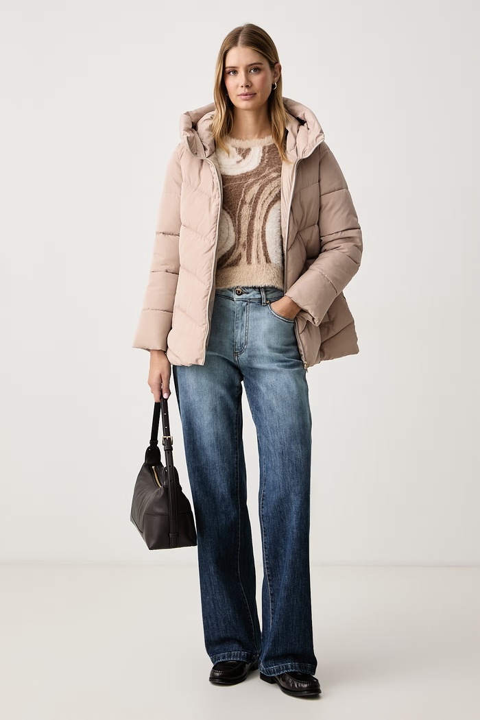 Marella Prešita jakna ženska Emme by Marella 2625486182200 bež AW26