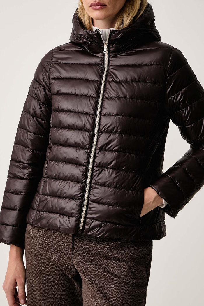 Kurtka pikowana damska Emme by Marella Marella 2625486081200 brązowy