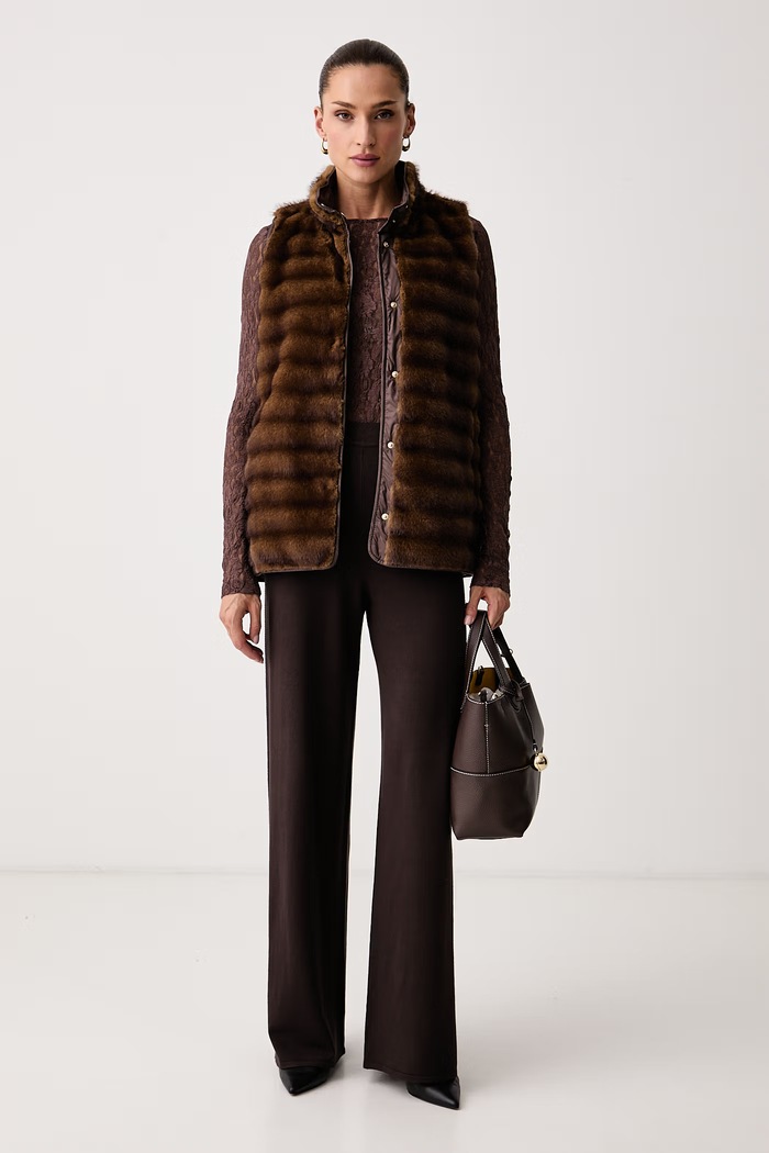 Marella Безрукавка для женщин Emme by Marella 2625456071200 коричневый AW26