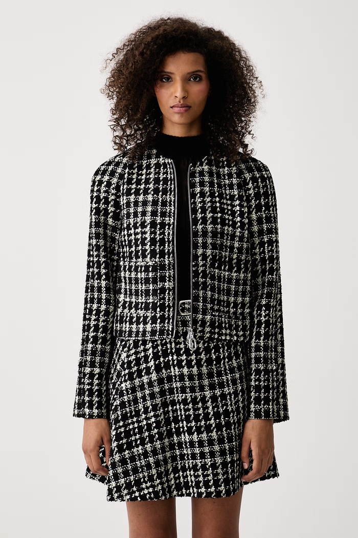 HUGO Damskie Aboucle-1 czarny 50568509