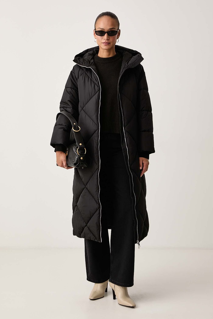 BOSS Orange Jakna ženska C_Pyrani1 50569023 črna AW26