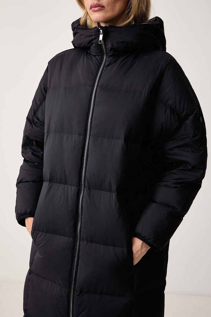 Kurtka puchowa damska Padun BOSS 50567451 granatowy