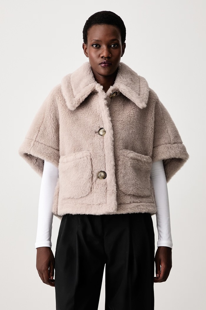 Max Mara дощовик жіночий з вовною бежевий 2624736242600