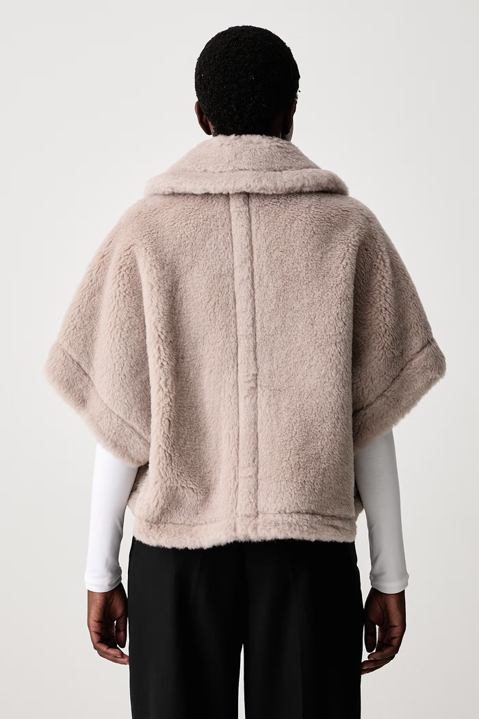 Одяг Max Mara дощовик жіночий з вовною 2624736242600 бежевий