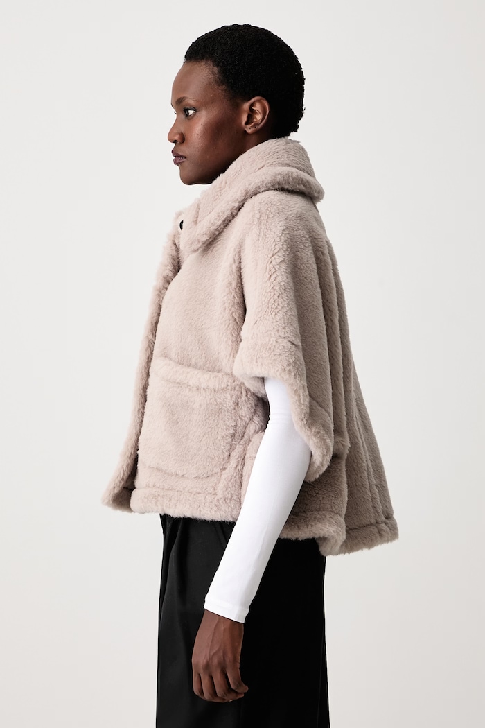 Max Mara mantello da donna con lana beige 2624736242600