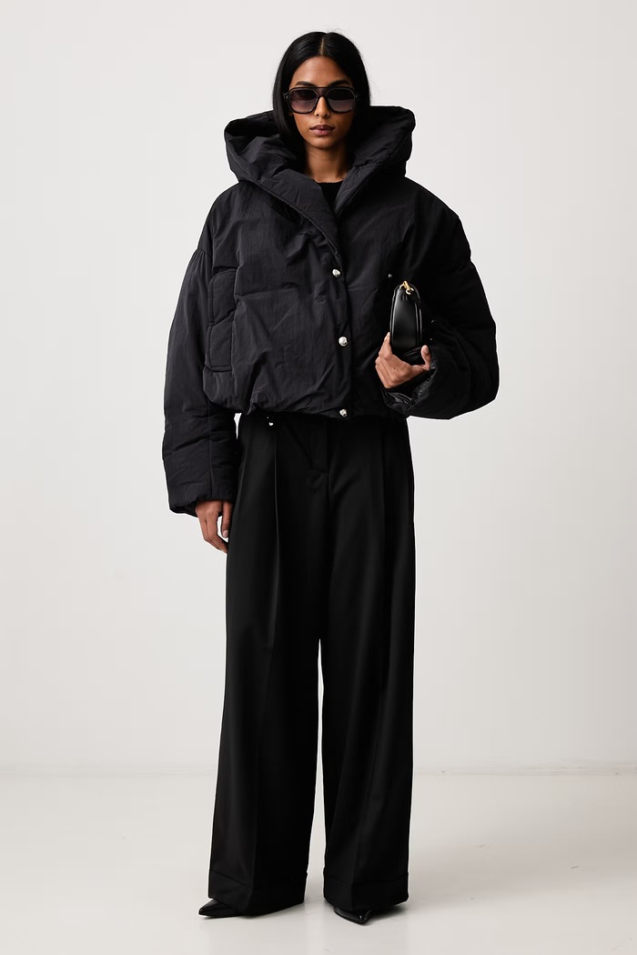 Sportmax Vodka kurtka puchowa damska 2622486012600 czarny AW26