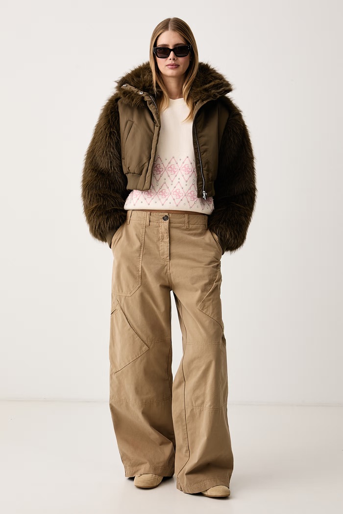 Pinko Bunda dámska 107671.A2OI hnedá AW26