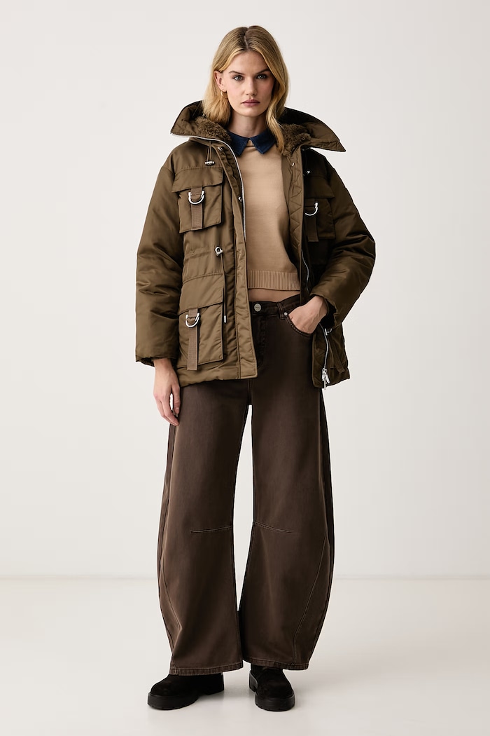 Pinko Páperová bunda dámska 107723.A2OI hnedá AW26