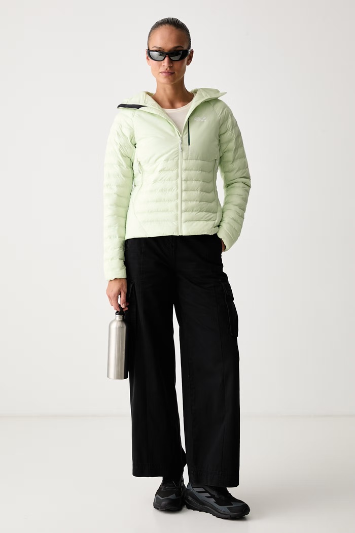 Jack Wolfskin Kurtka sportowa damska ROUTEBURN A66387 zielony AW26