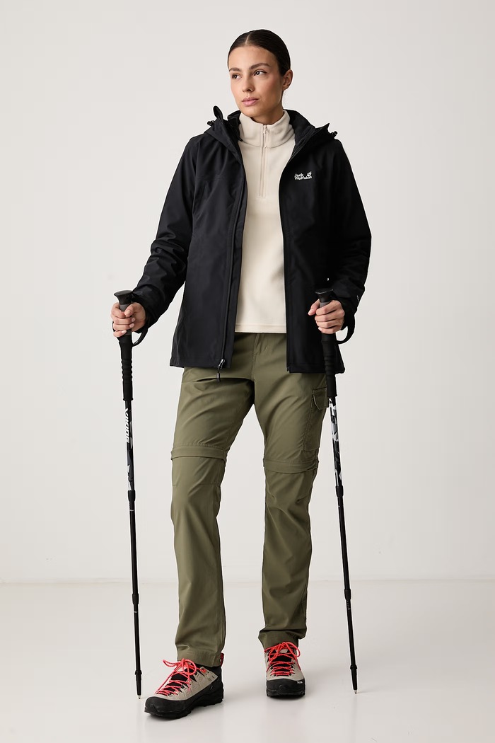 Odzież Jack Wolfskin Kurtka sportowa damska MOONRISE 2 A66361 czarny