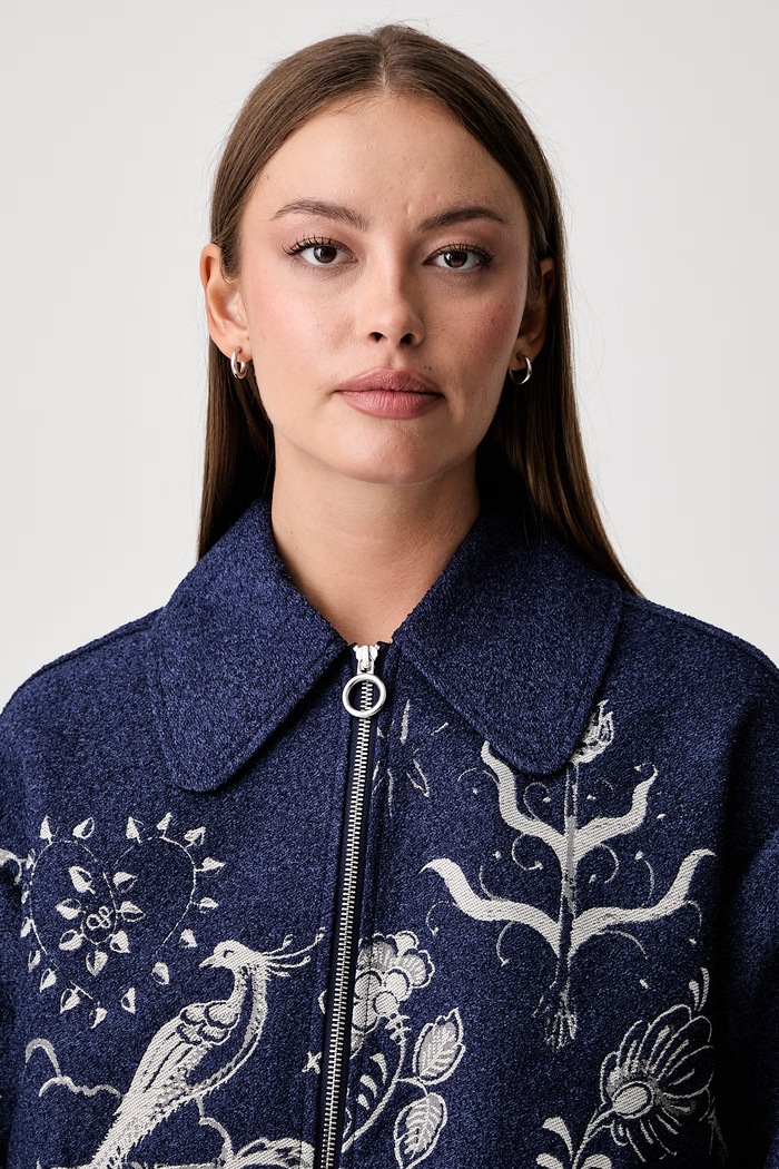 Scotch & Soda krótka kurtka damska granatowy U9G01475T