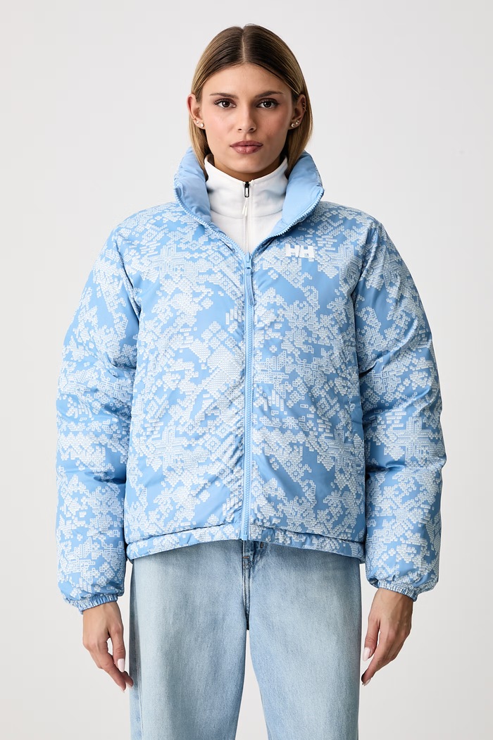 Helly Hansen Kurtka dwustronna damska REVERSIBLE PUFFER niebieski 54061.627