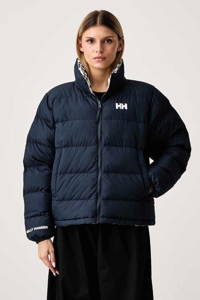 Helly Hansen Kurtka dwustronna damska REVERSIBLE PUFFER 54061.597 granatowy AW26
