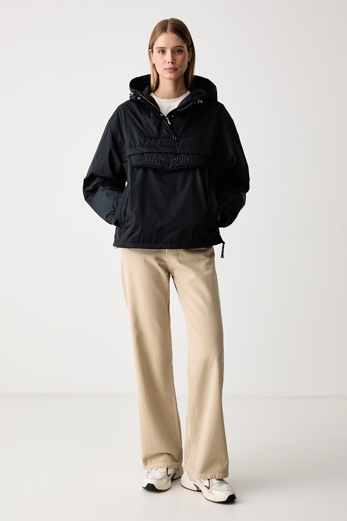 Napapijri Anorak damski Rainforest NP0A8AHA4001 czarny AW26