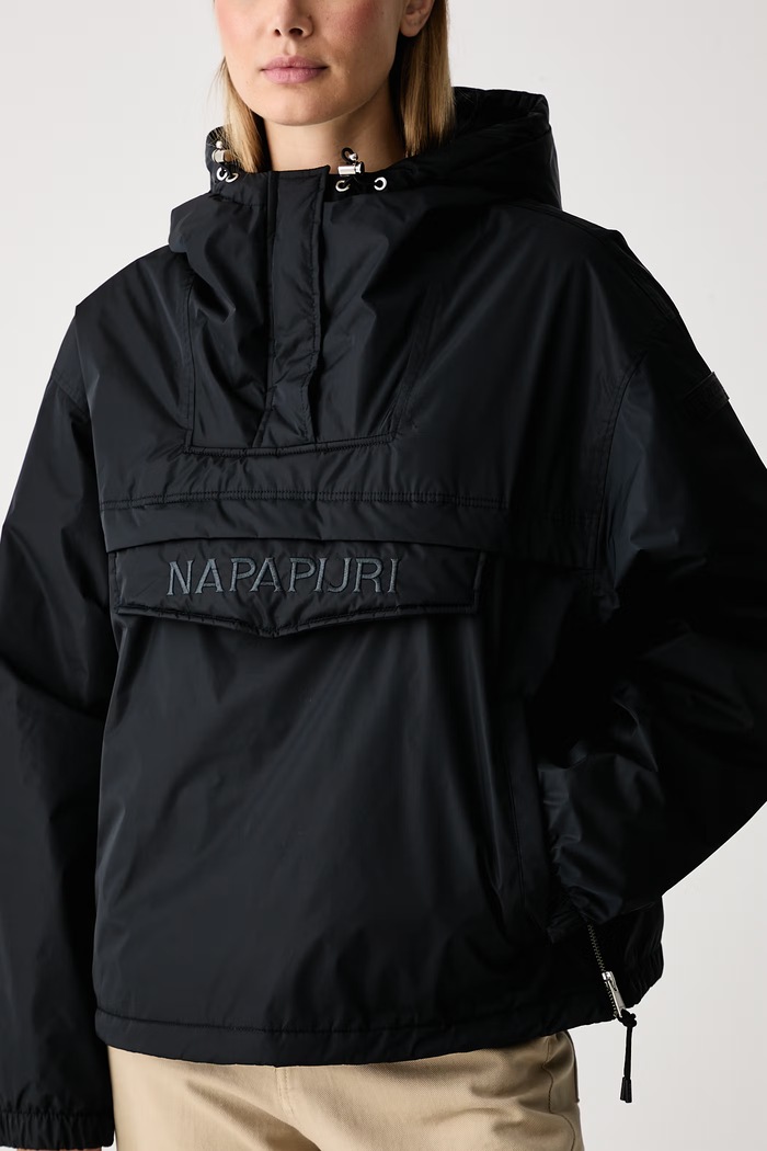 Anorak damski Rainforest Napapijri NP0A8AHA4001 czarny