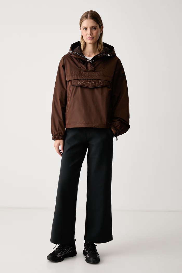 Napapijri Anorak męski Rainforest NP0A8AHAW331 brązowy AW26