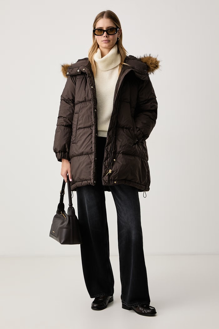 Weekend Max Mara Kurtka dwustronna damska WKDANFORA 2625496062600 brązowy AW26