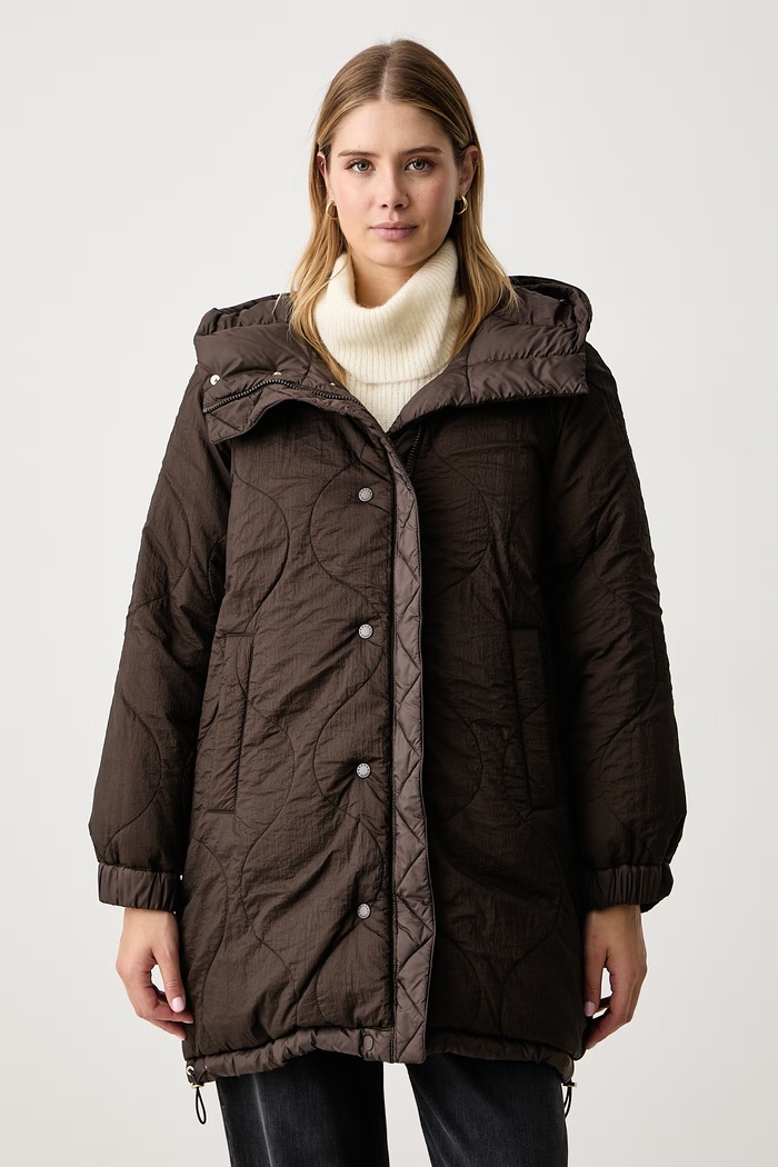 Kurtka dwustronna damska WKDANFORA Weekend Max Mara 2625496062600 brązowy