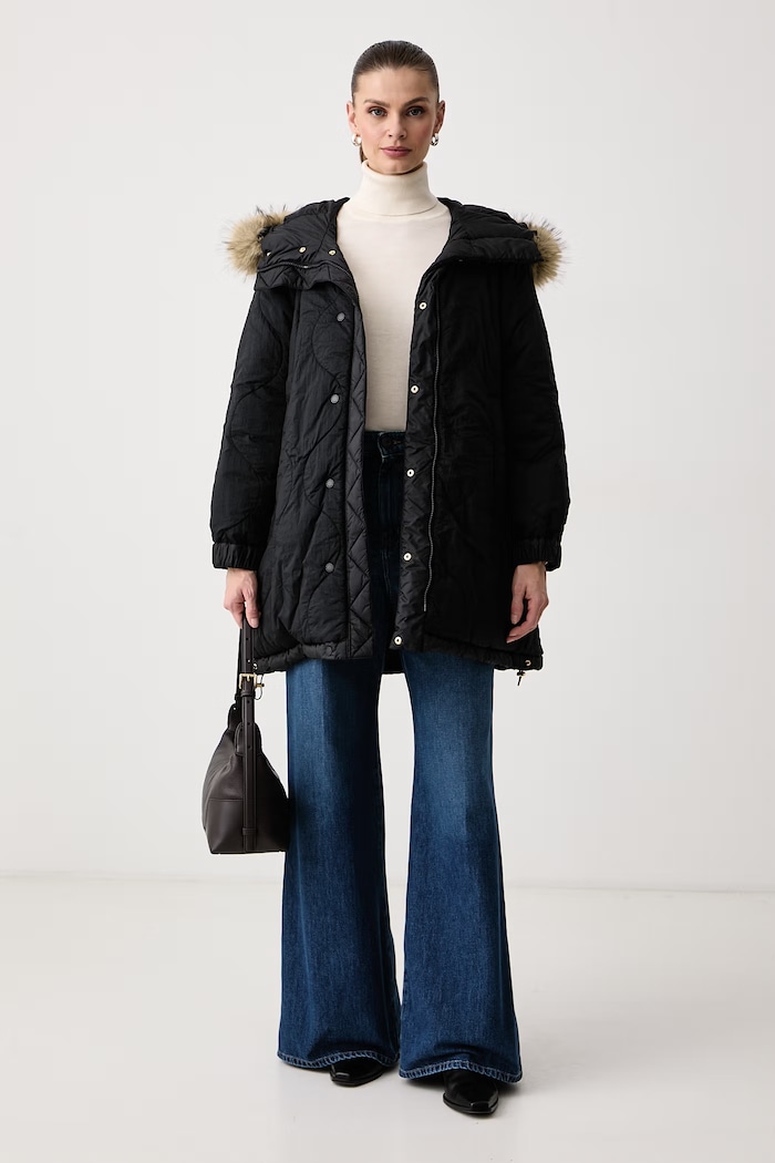 Odzież Weekend Max Mara Kurtka dwustronna damska WKDANFORA 2625496062600 czarny