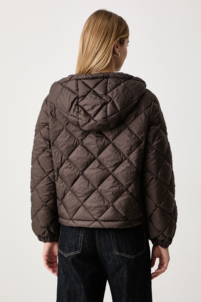 Odzież Weekend Max Mara Kurtka puchowa damska WKDERIS 2625486062600 brązowy