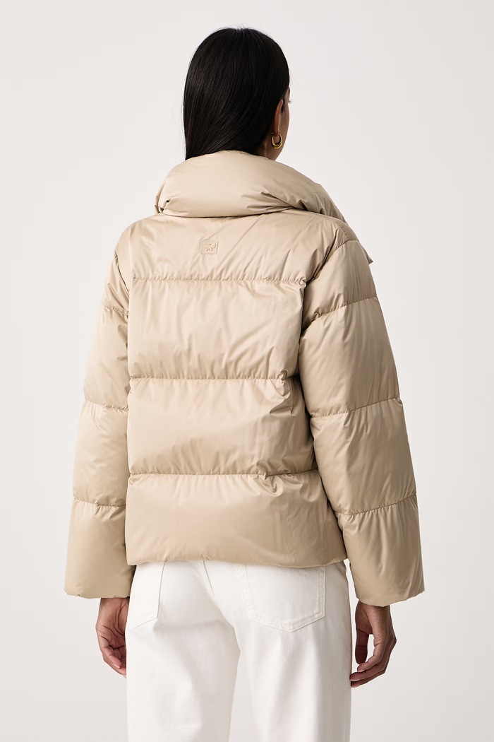 Odzież Weekend Max Mara Kurtka puchowa damska WKDMATASSA 2625486052600 beżowy