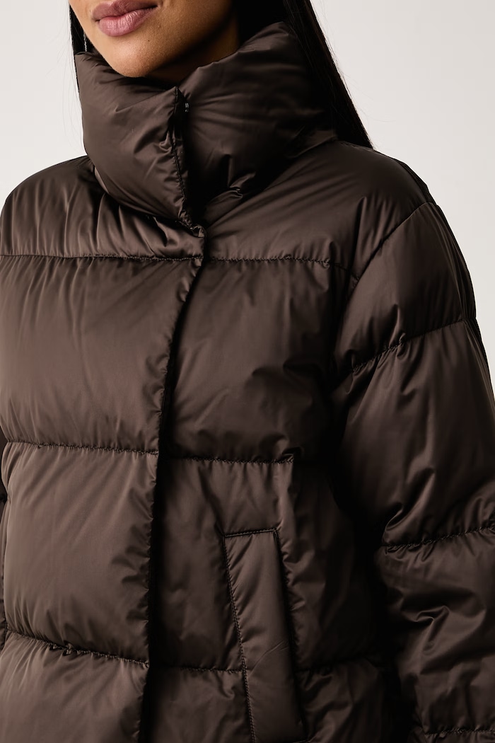 Kurtka puchowa damska WKDMATASSA Weekend Max Mara 2625486052600 brązowy