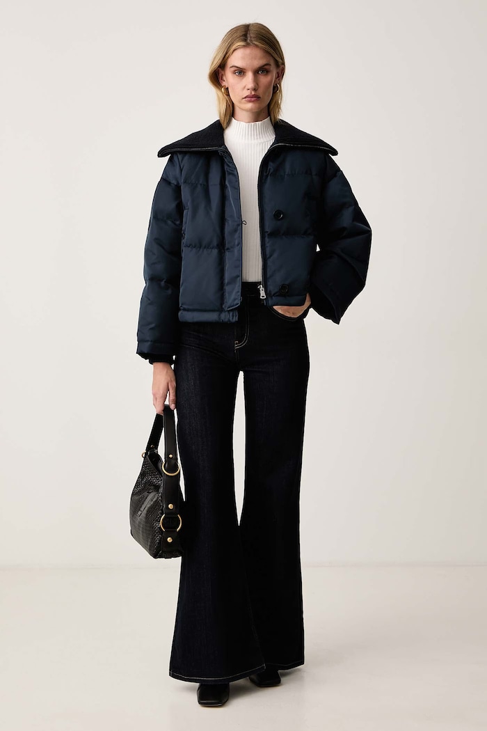 Weekend Max Mara Kurtka puchowa damska WKDEBURNEA 2625486012600 granatowy AW26