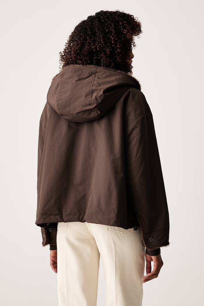 Kurtka dwustronna damska WKDZANNA Weekend Max Mara 2625026012600 brązowy