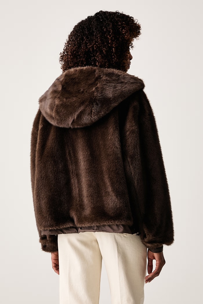 Kurtka dwustronna damska WKDZANNA Weekend Max Mara brązowy 2625026012600