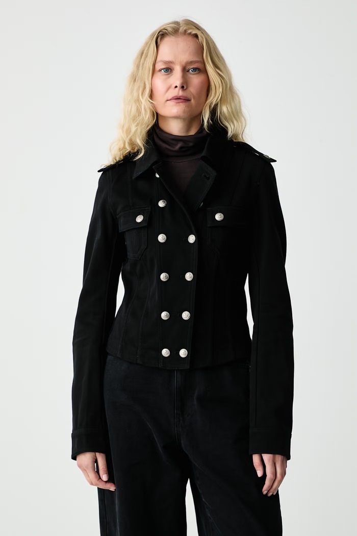 Miss Sixty Kurtka damska jeansowa czarny 6M3WJ04600