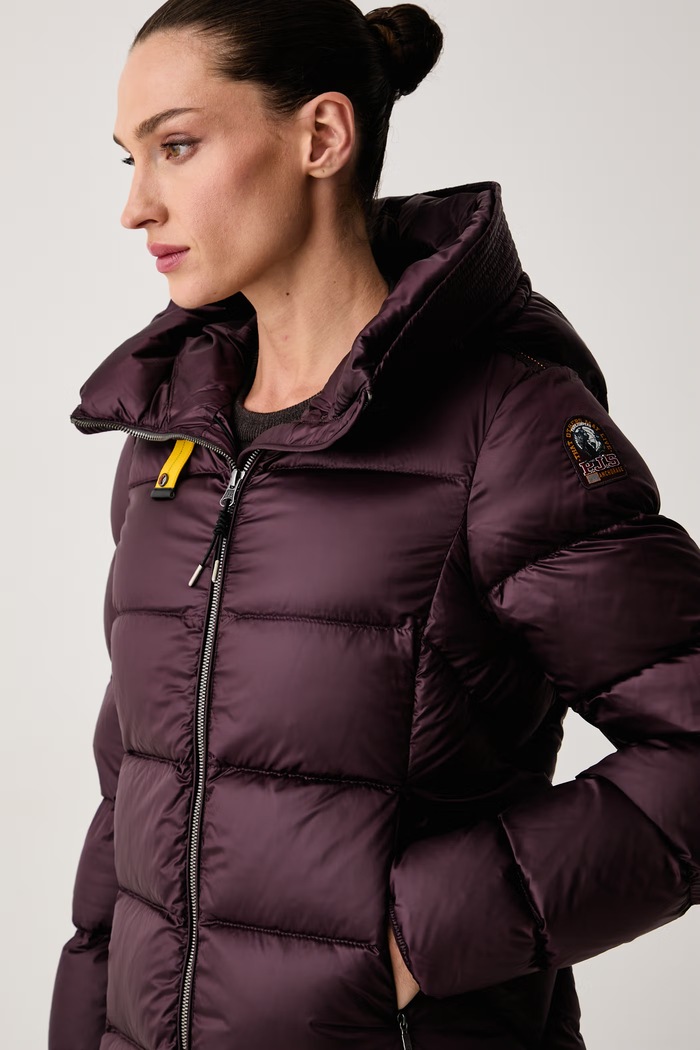 Parajumpers kurtka puchowa damska MARION PWPUSX340557 bordowy