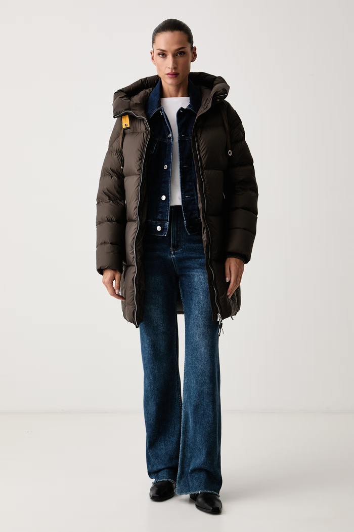 Parajumpers kurtka puchowa damska JANET PWPUHY330536 zielony AW26