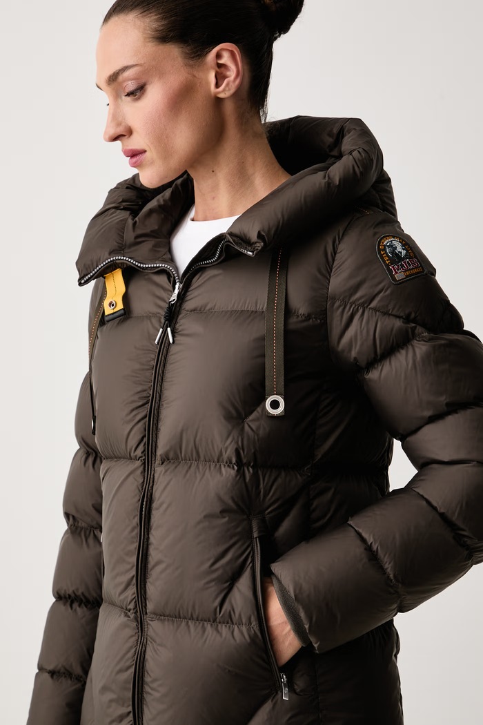 Parajumpers kurtka puchowa damska JANET zielony PWPUHY330536