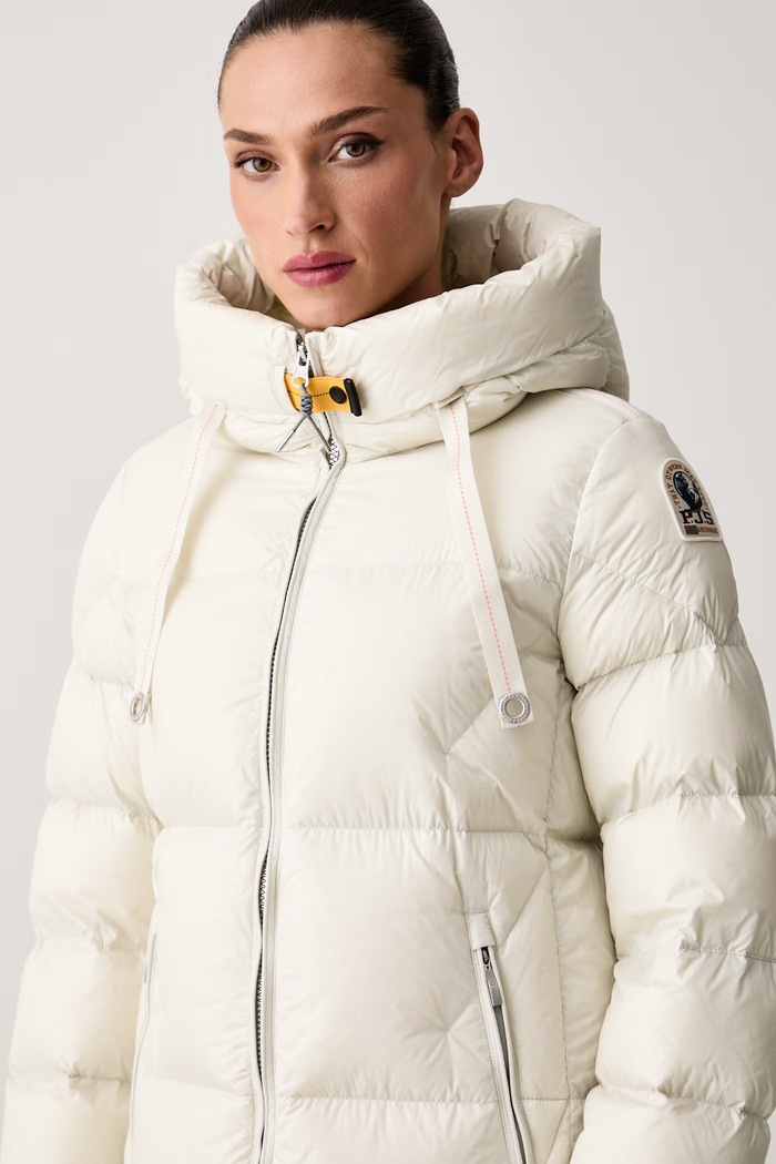 Parajumpers kurtka puchowa damska JANET beżowy PWPUHY330131