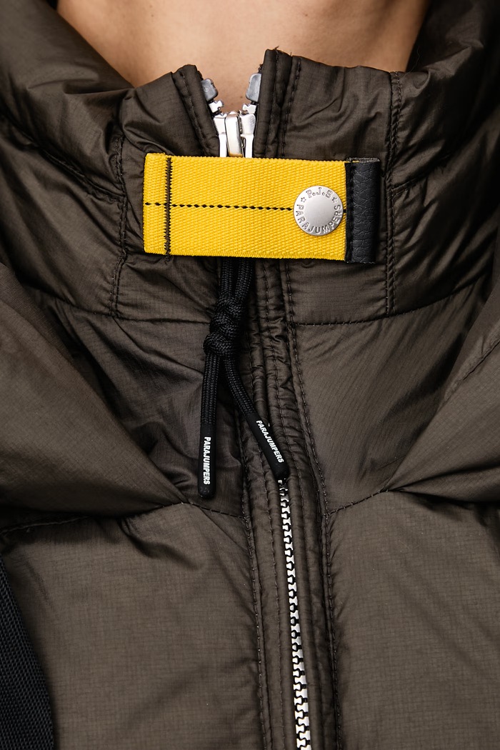 Kurtka puchowa damska PANDA Parajumpers brązowy PWPUEL310536