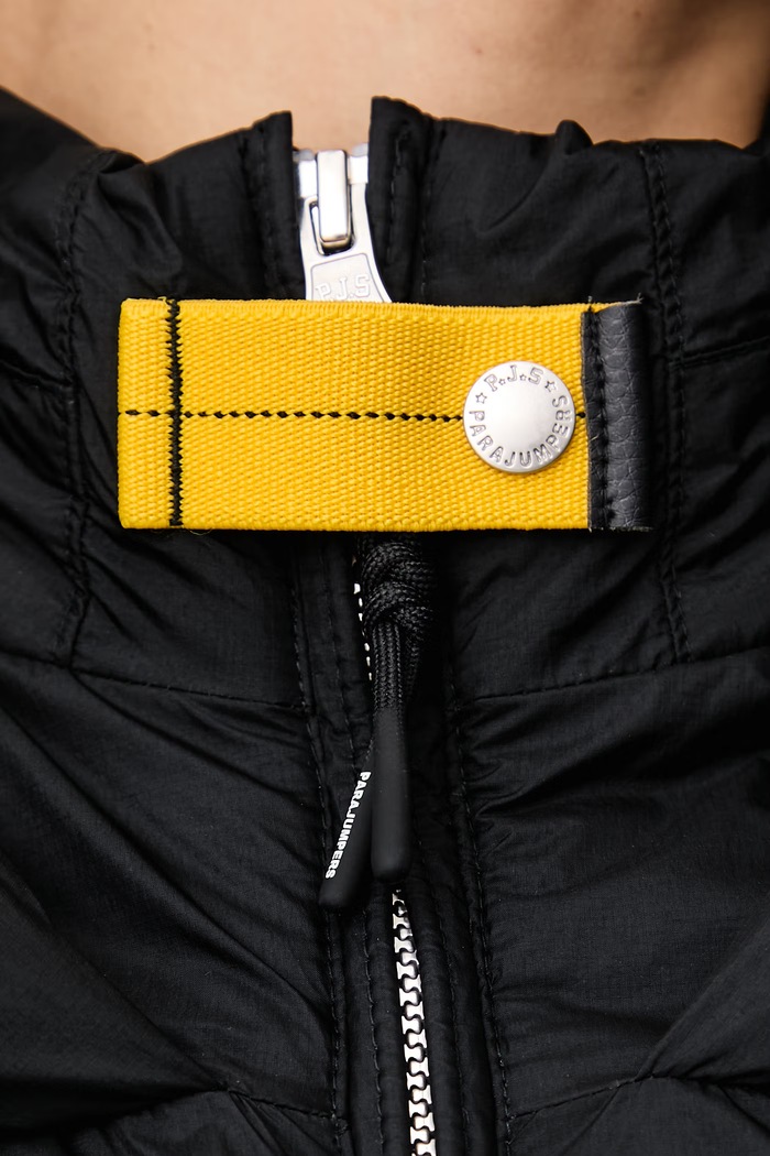 Kurtka puchowa damska PANDA Parajumpers czarny PWPUEL310541