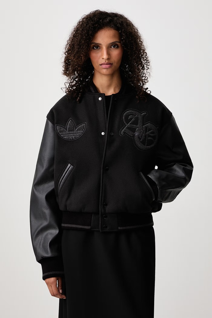 adidas Originals Varsity bomberka damska czarny KG6370