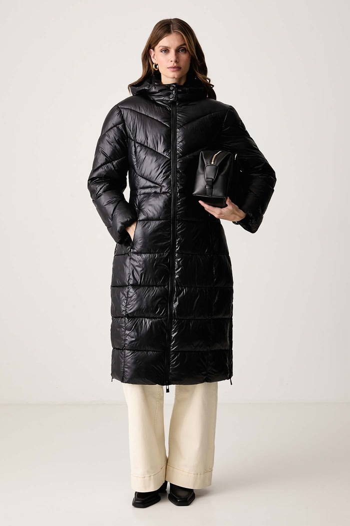 Morgan Kurtka pikowana damska GCLIC czarny AW26