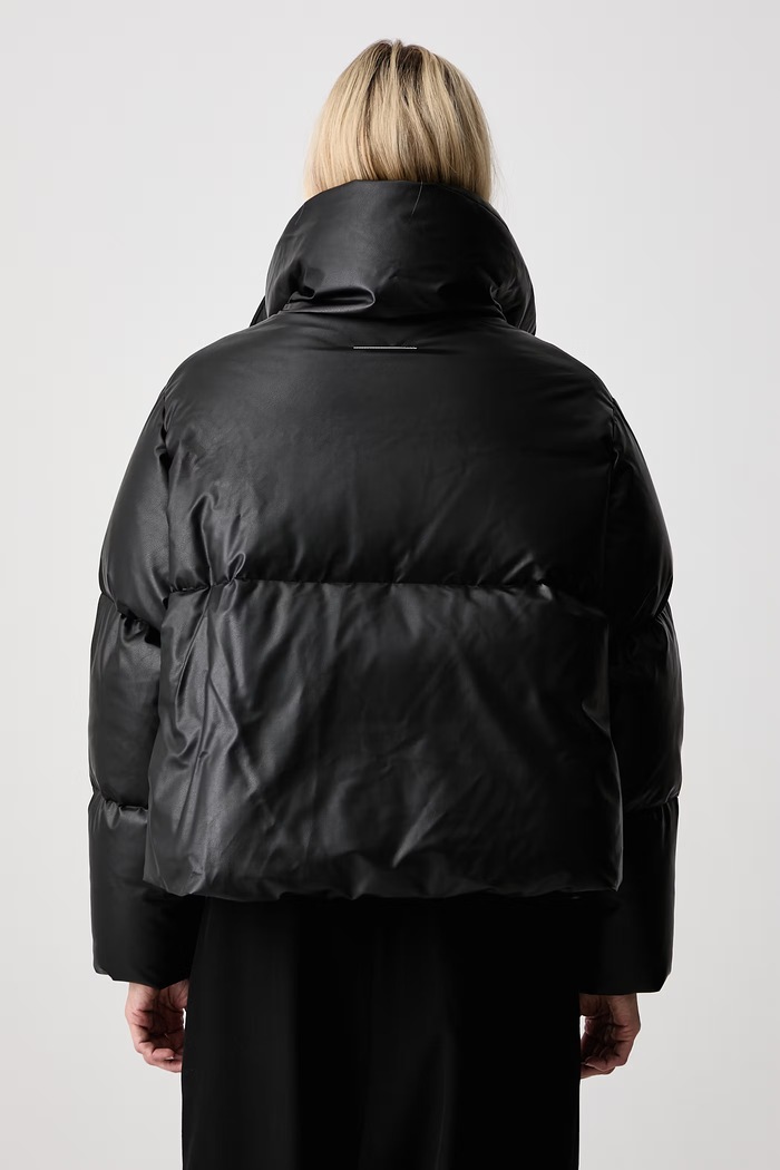 Odzież MM6 Maison Margiela kurtka puchowa damska S52AM0368.M36016 czarny