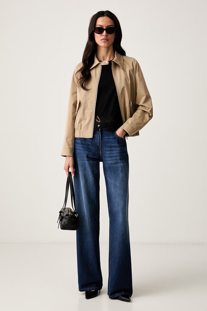 Morgan kurtka GABY beżowy AW26