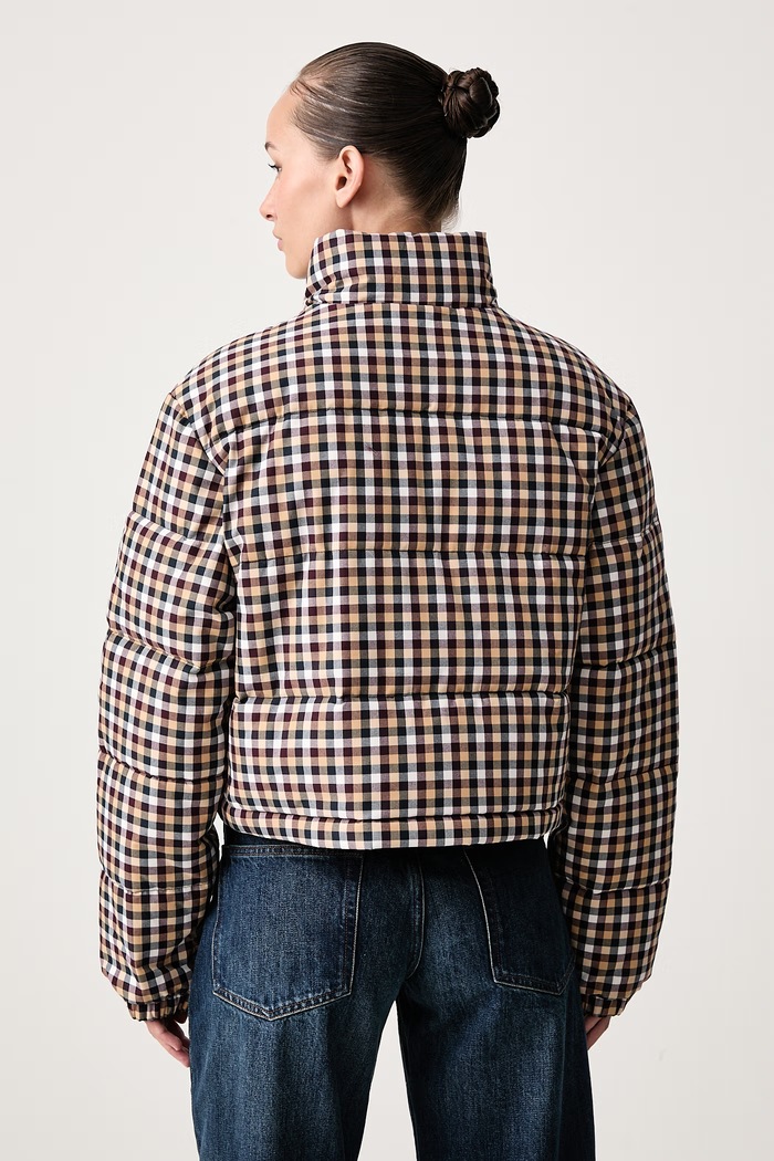 Ρούχα Tommy Jeans Καπιτονέ μπουφάν γυναικείο DW0DW23578 καφέ