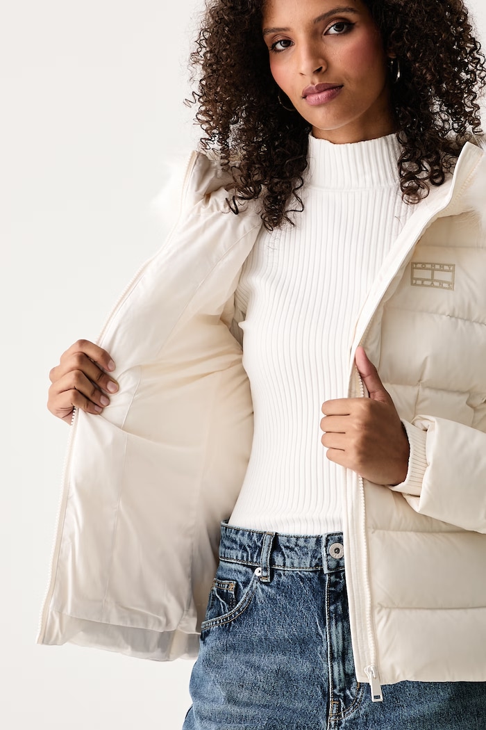 Tommy Jeans Πουπουλένιο μπουφάν γυναικείο DW0DW23409