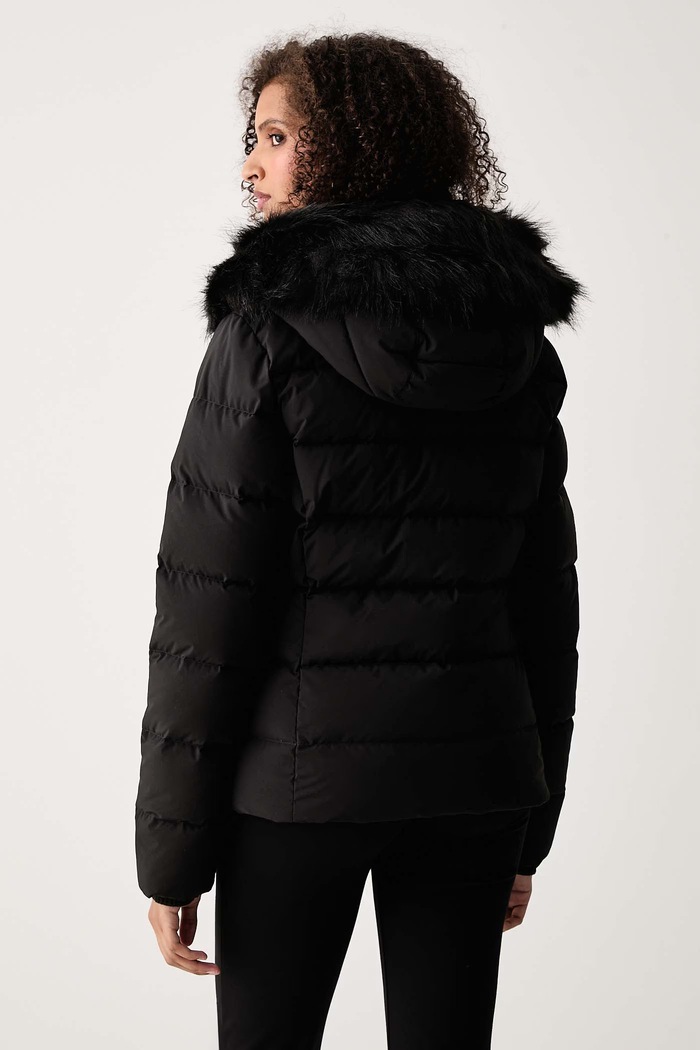 Ρούχα Tommy Jeans Πουπουλένιο μπουφάν γυναικείο DW0DW23409 μαύρο