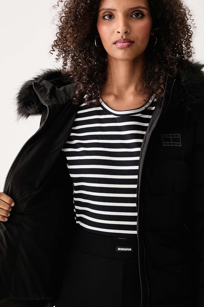 Tommy Jeans Πουπουλένιο μπουφάν γυναικείο DW0DW23409