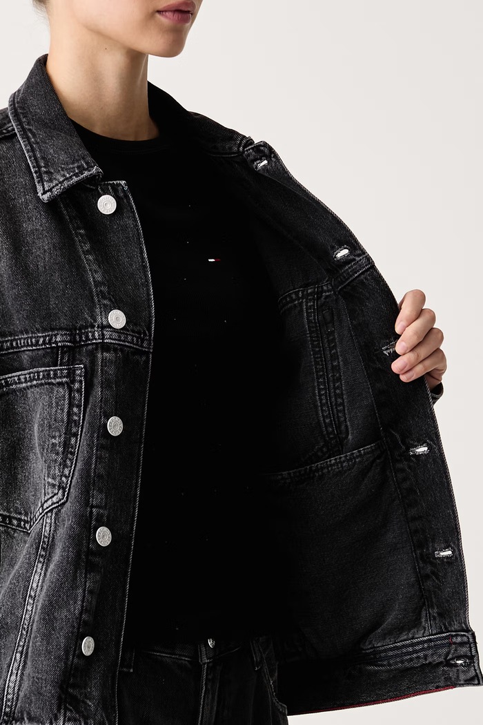 Tommy Jeans Giacca jeans da donna con cotone DW0DW23574