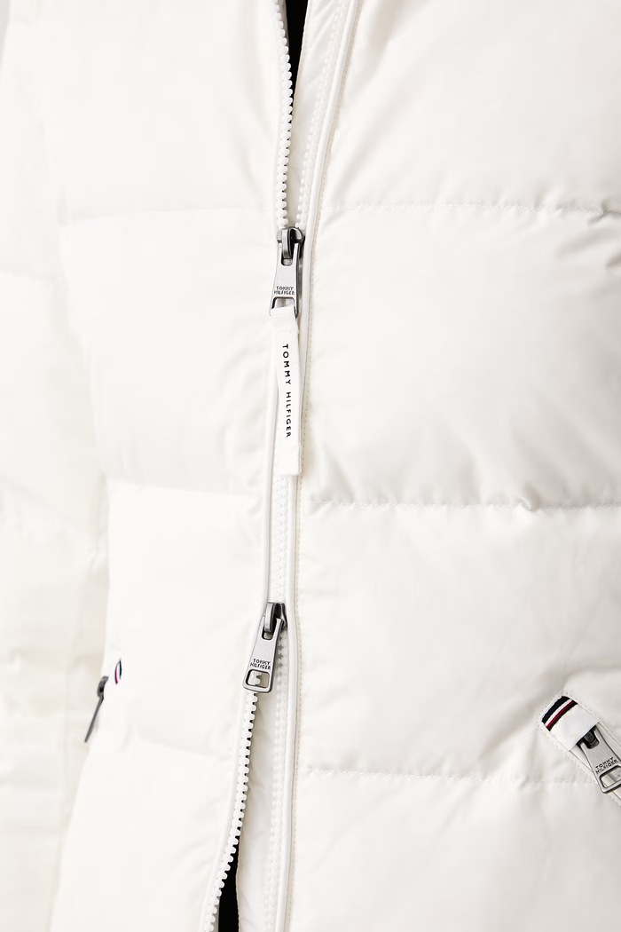 Kurtka puchowa damska Tommy Hilfiger biały WW0WW51521