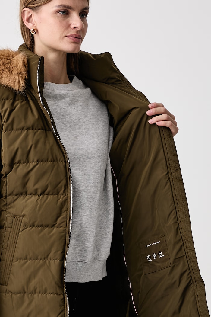 Tommy Hilfiger Páperová bunda dámska WW0WW51563