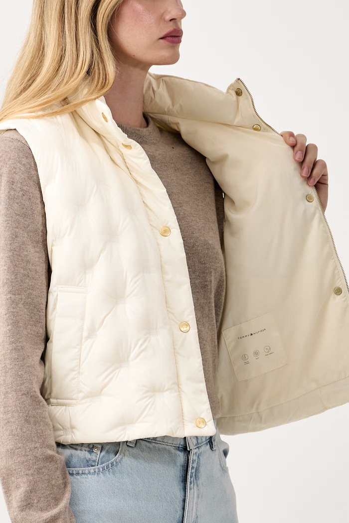 Tommy Hilfiger Páperová vesta dámska WW0WW49860